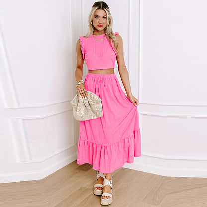 Summer New Cute Anti-aging Fashion Suit Women
