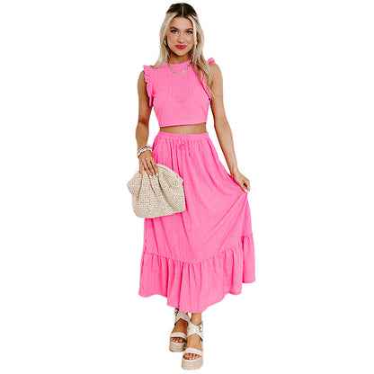 Summer New Cute Anti-aging Fashion Suit Women