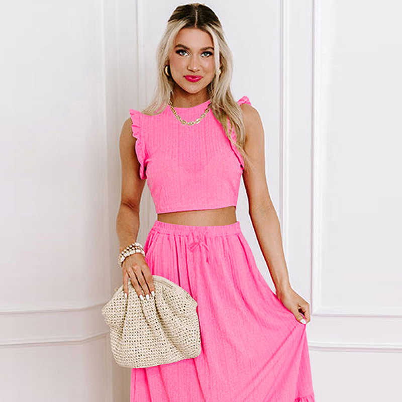 Summer New Cute Anti-aging Fashion Suit Women