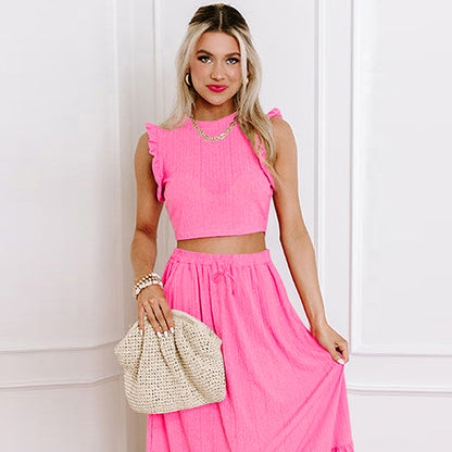 Summer New Cute Anti-aging Fashion Suit Women